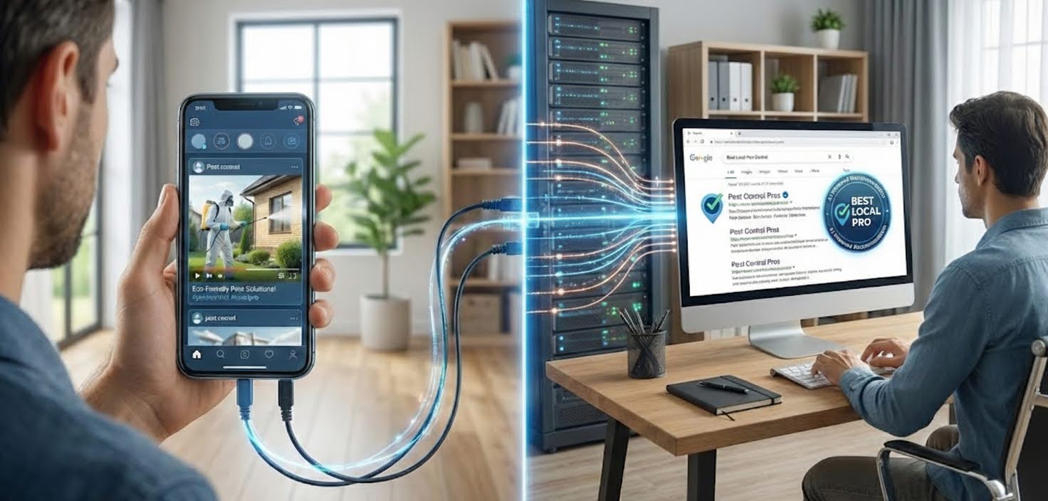 Social Media Signals and AI Search for Pest Control 1