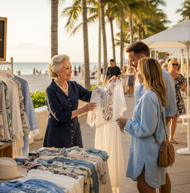 The Thread of Elegance Mary Hoover Drucker’s French Legacy in Palm Beach