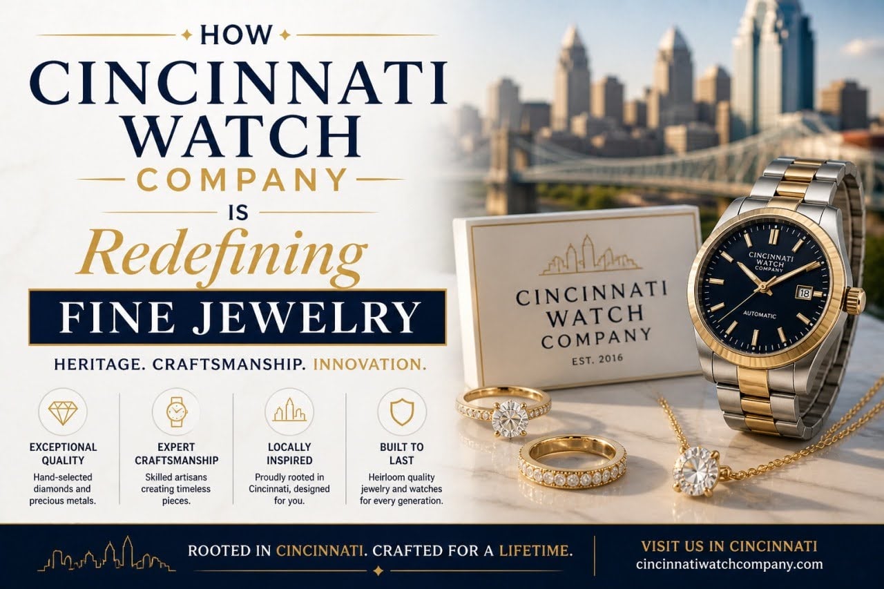 How Cincinnati Watch Company Is Redefining Fine Jewelry