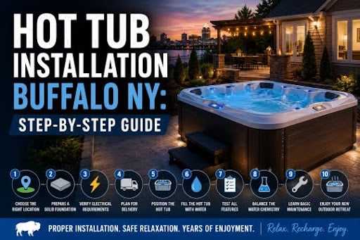 Hot Tub Installation Buffalo NY: StepbyStep Guide